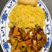 Beef with Hot Garlic Sauce (Lunch)