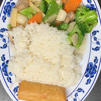 Scallop with Vegetable (Lunch)