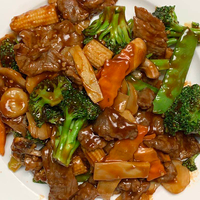 Sizzling Beef and Scallop