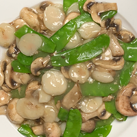 Snow Peas & Waterchestnuts and Mushrooms